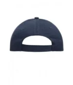 Yüksek Kaliteli %100 Pamuk Gabardin 5 Panel Şapka – Lacivert - Görsel 4