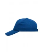 Yüksek Kaliteli %100 Pamuk Gabardin 5 Panel Şapka – Mavi - Görsel 2