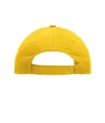 Yüksek Kaliteli %100 Pamuk Gabardin 5 Panel Şapka – Sarı - Görsel 4