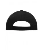 Yüksek Kaliteli %100 Pamuk Gabardin 5 Panel Şapka – Siyah - Görsel 4