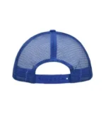 Yüksek Kaliteli Promosyon Fileli %100 Polyester 5 Panel Şapka – Mavi - Görsel 4