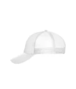 Yüksek Kaliteli Promosyon Fileli %100 Polyester 6 Panel Şapka – Beyaz - Görsel 2