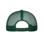 Yüksek Kaliteli Promosyon Fileli %100 Polyester 6 Panel Şapka – Beyaz-Yeşil - Görsel 4