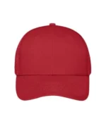 Yüksek Kaliteli Promosyon Fileli %100 Polyester 6 Panel Şapka – Kırmızı