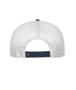 Yüksek Kaliteli Promosyon Fileli %100 Polyester 6 Panel Şapka – Lacivert-Beyaz - Görsel 4