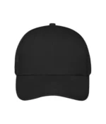 Yüksek Kaliteli Promosyon Fileli %100 Polyester 6 Panel Şapka – Siyah