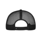 Yüksek Kaliteli Promosyon Fileli %100 Polyester 6 Panel Şapka – Siyah - Görsel 4