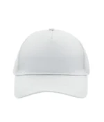 Yüksek Kaliteli Promosyon %100 Polyester 5 Panel Şapka – Beyaz