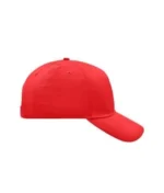 Yüksek Kaliteli Promosyon %100 Polyester 5 Panel Şapka – Kırmızı - Görsel 3