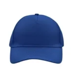 Yüksek Kaliteli Promosyon %100 Polyester 5 Panel Şapka – Mavi