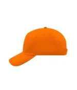 Yüksek Kaliteli Promosyon %100 Polyester 5 Panel Şapka – Turuncu - Görsel 2