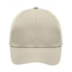 Yüksek Kaliteli Promosyon %100 Polyester 6 Panel Şapka – Bej