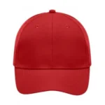 Yüksek Kaliteli Promosyon %100 Polyester 6 Panel Şapka – Kırmızı