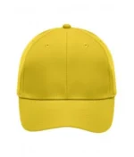 Yüksek Kaliteli Promosyon %100 Polyester 6 Panel Şapka – Sarı