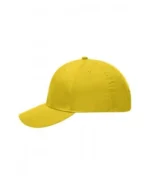 Yüksek Kaliteli Promosyon %100 Polyester 6 Panel Şapka – Sarı - Görsel 2