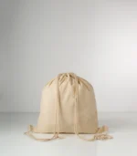 Ham Bez Büzgülü Sırt Çantası – 35×40 cm