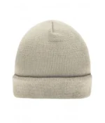 Kalın Triko Bere – Bej - Görsel 4