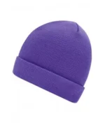 Kalın Triko Bere – Mor - Görsel 2