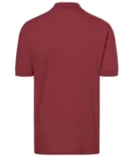 Polo Yaka Pamuk Tişört – Bordo - Görsel 4