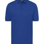 Polo Yaka Pamuk Tişört – Koyu Mavi