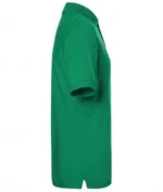 Polo Yaka Pamuk Tişört – Koyu Yeşil - Görsel 3