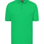 Polo Yaka Pamuk Tişört – Yeşil