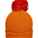 Püsküllü Bere – Turuncu / Kırmızı