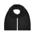 Klasik Triko Atkı – Siyah