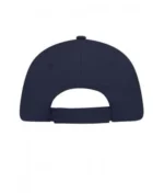 Yüksek Kaliteli %100 Pamuk Gabardin 5 Panel Sandwich Şapka – Lacivert Beyaz - Görsel 4