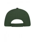 Yüksek Kaliteli %100 Pamuk Gabardin 5 Panel Sandwich Şapka – Yeşil Beyaz - Görsel 4