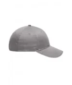 Yüksek Kaliteli %100 Pamuk Gabardin 6 Panel Sandwich Şapka – Gri - Görsel 3