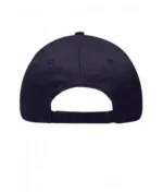 Yüksek Kaliteli %100 Pamuk Gabardin 6 Panel Sandwich Şapka – Lacivert Beyaz - Görsel 4