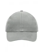Yüksek Kaliteli %100 Pamuk Gabardin 6 Panel Şapka – Gri