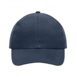 Yüksek Kaliteli %100 Pamuk Gabardin 6 Panel Şapka – Lacivert