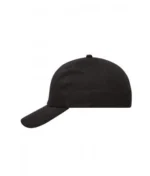 Yüksek Kaliteli %100 Pamuk Gabardin 6 Panel Şapka – Siyah - Görsel 2