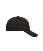 Yüksek Kaliteli %100 Pamuk Gabardin 6 Panel Şapka – Siyah - Görsel 4