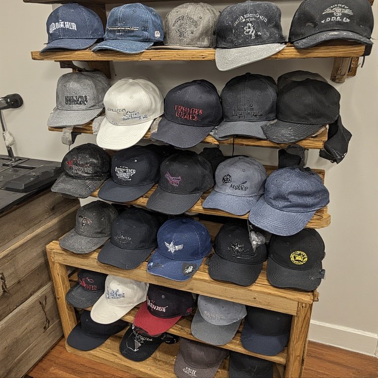 Marka logolu beyzbol, trucker ve snapback model promosyon şapka çeşitleri.