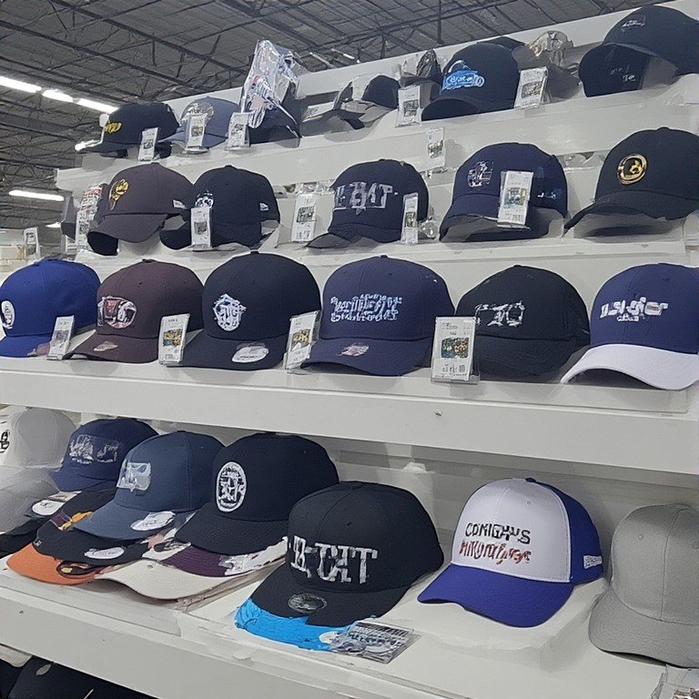 Promosyon reklam şapka imalatı kapsamında şapka üzerine hassas logo nakış işlemi.