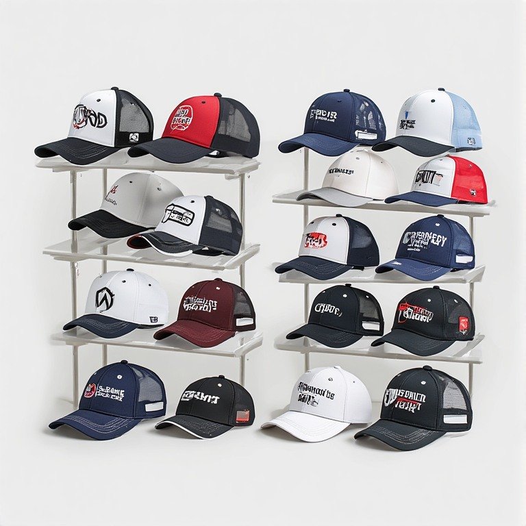 Profesyonel promosyon şapka imalatı sürecinde dikiş ve birleştirme aşaması detay çekimi.