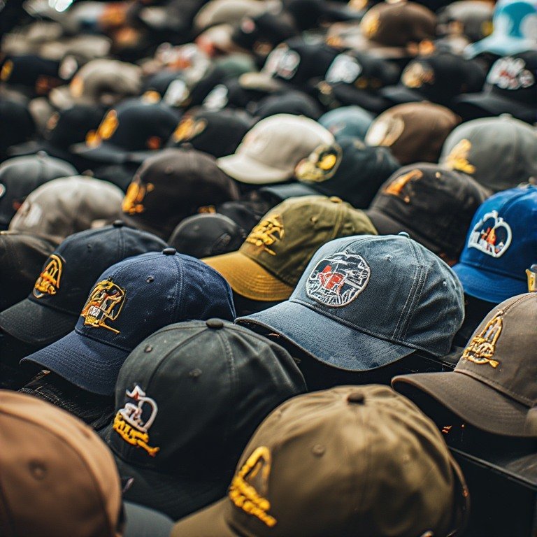 Türkiye'den dünyaya ihraç edilmek üzere paketlenmiş ve sevkiyata hazır toptan şapka kolileri.