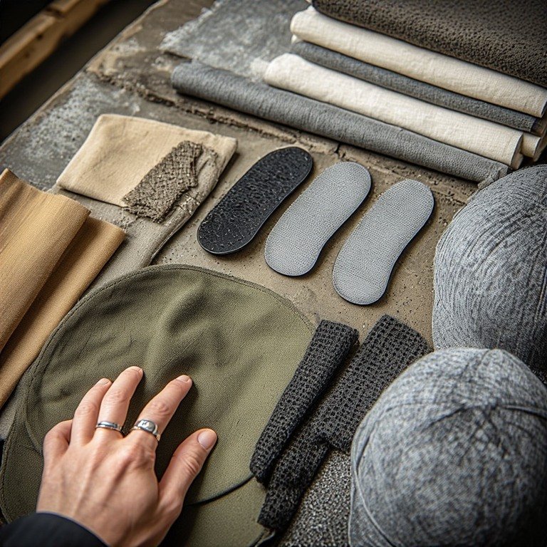 Şapka imalatında kullanılan kaliteli gabardin kumaş şapka türleri ve farklı şapka modelleri.