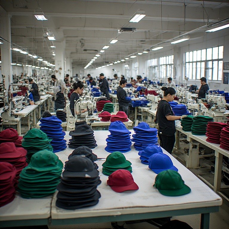 Toptan promosyon şapkalar ve seri imalat süreçleri yönetimi.