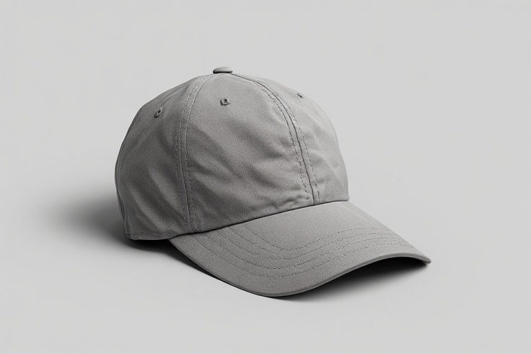 Altı dilimli klasik 6 panel şapka önden görünüm